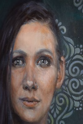 Eigen werk "de vrouw spreekt" Lotte
